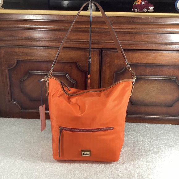 Dooney & Bourke Nylon Wayfarer Hobo with Accessories NWT - Picture 1 of 16